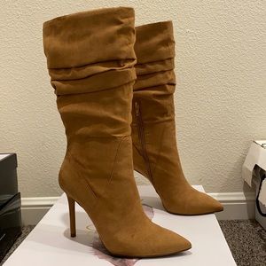 Jessica Simpson - Lyndy Hazelnut Microsuede 8.5